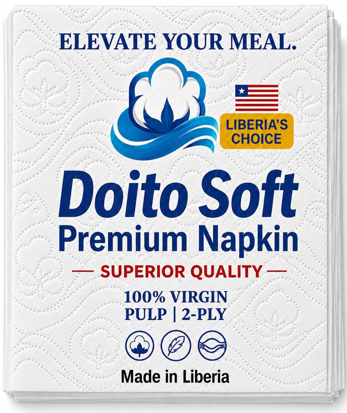 Doito Soft Premium Table Napkin packaging
