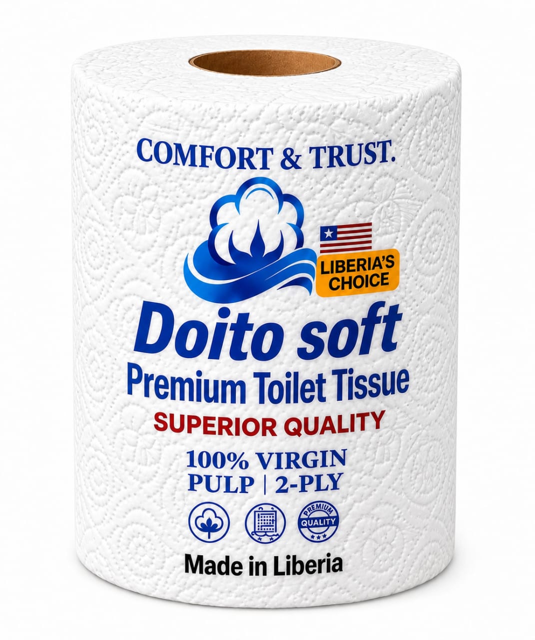 Doito Soft Premium Toilet Tissue packaging