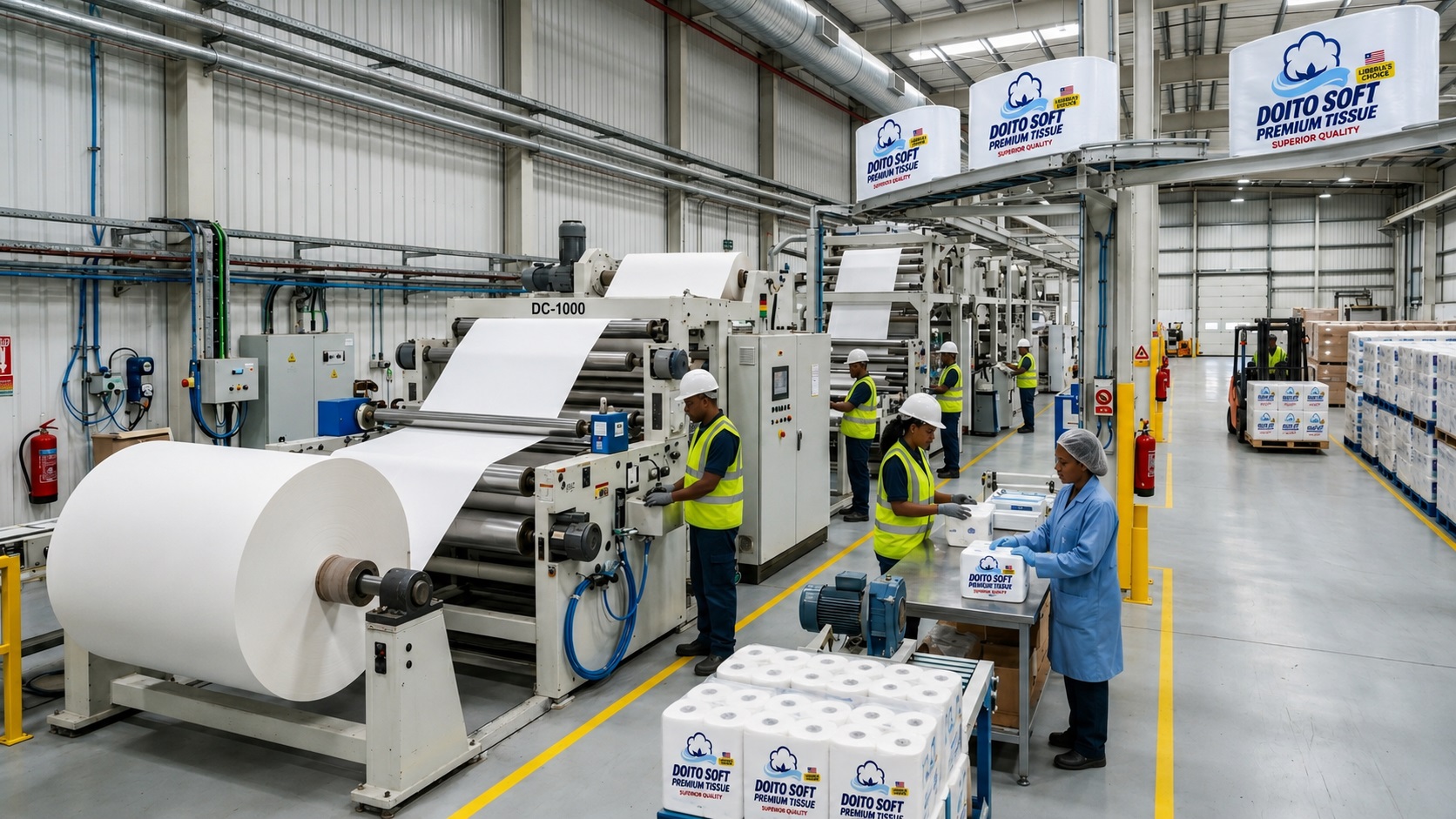 Doito Soft manufacturing facility in Congo Town, Monrovia